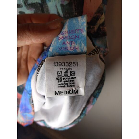 AGENT QUINZE Graffiti Print Tank Top Street Art NWT Woodstock Inn VT M - Picture 5 of 8